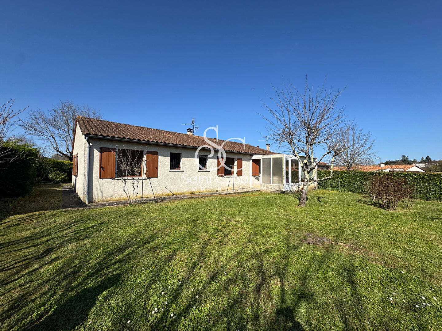 Fléac – Maison plain-pied  – 125 m² environ